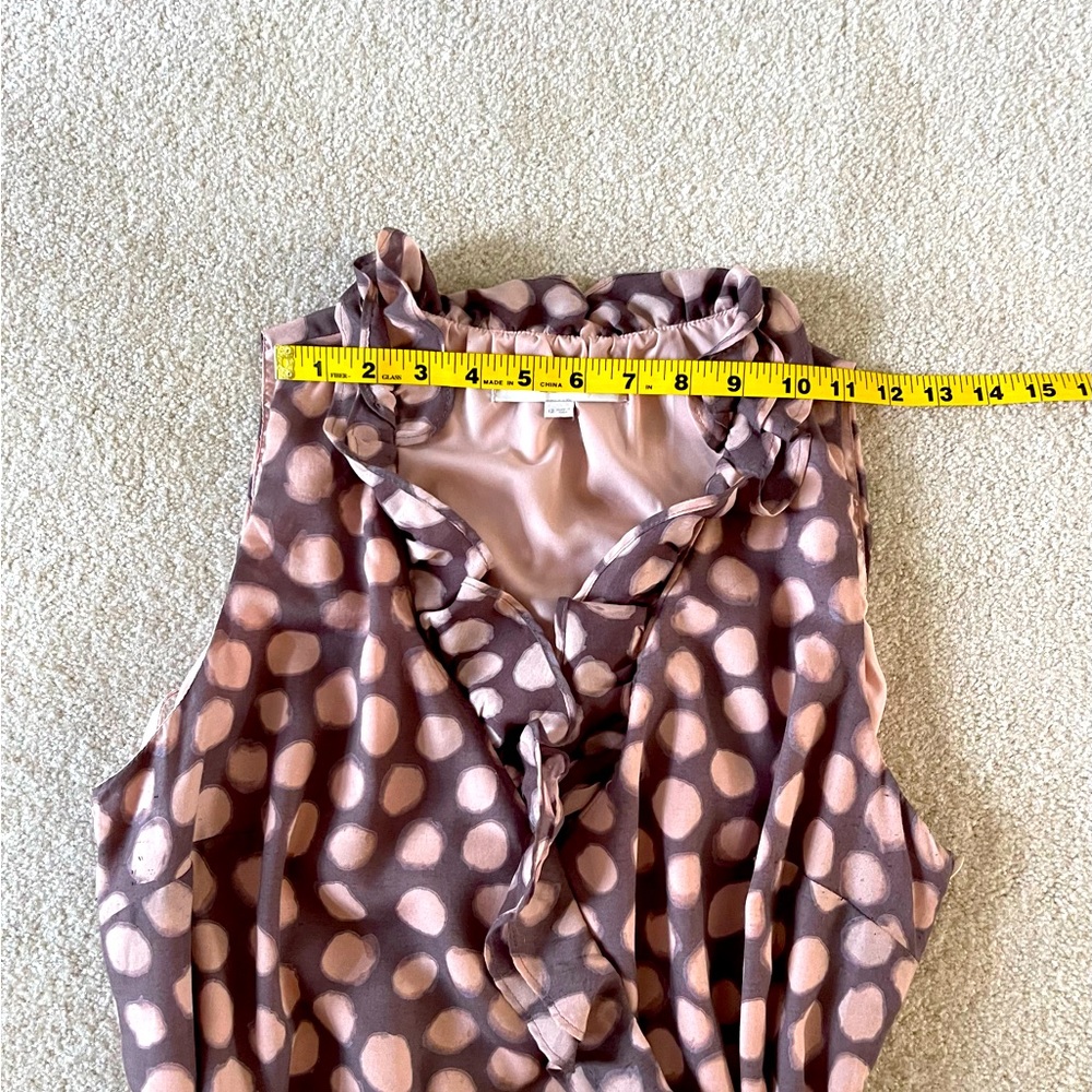 Ann Taylor Loft Sleeveless Wrap Dress - Picture 7 of 10